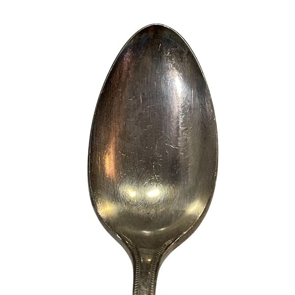 Vintage 1921 Grosvenor Oneida Community Spoons Used Set of 12 - Picture 12 of 16